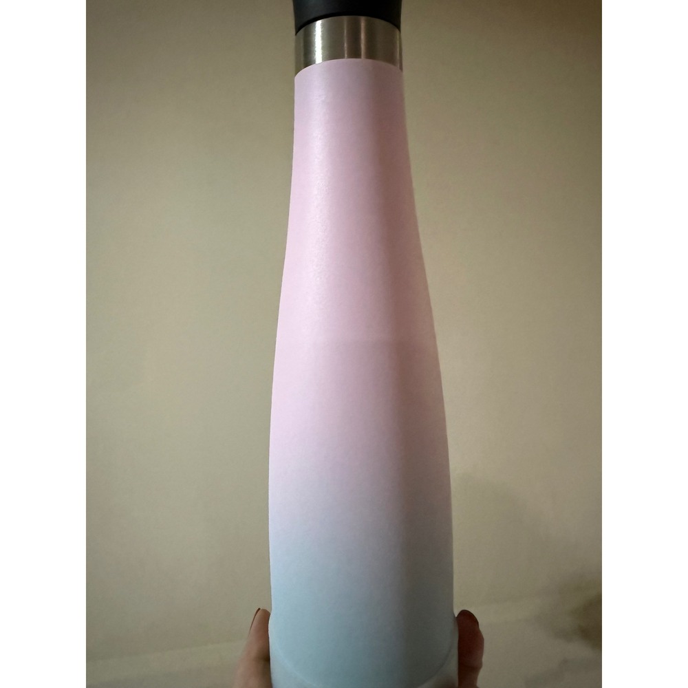 Koodee 24oz Insulated Wine Bottle Stainless Steel Pink Blue Ombre Gradient